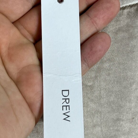 DREW By Anthropologie NWT Eva Wide Leg 90s Party Pants Baggy Satin Champagne L - Picture 10 of 15